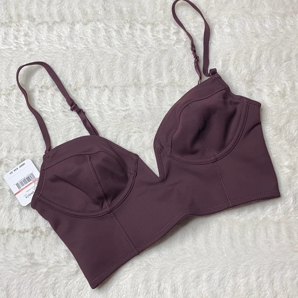 Free People Brianna Longline Underwire Bra XS NWT - Picture 1 of 9